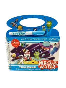 חוברת רב פעמית לצביעה עם טוש הקסם!