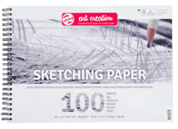 בלוק שרטוט- SKETCHING PAPER A3