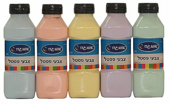 סט צבעי גואש פסטל