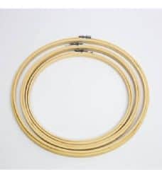 חישוק ריקמה מעץ קוטר 18