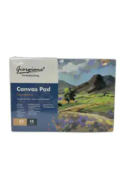בלוק ציור עם נייר קנווס- CANVAS PAD A5