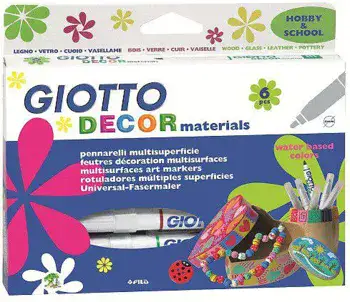 GIOTTO DECOR - צבעים מתכתיים לציור על מתכת ועץ דקור