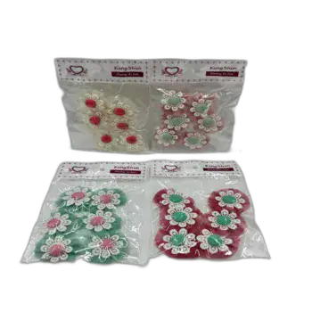 פרחי בד לפי צבע עם בד טול