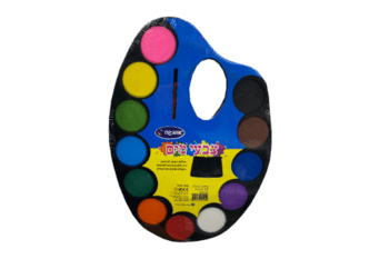 צבעי מים בפלטה לאחיזה נוחה לילדים