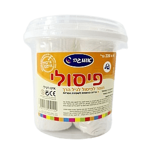 פיסולי - חומר פיסולי לגיל הרך -220 גרם