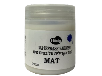 לכה על בסיס מים- מט 220 מ"ל