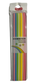 קווילינג- חבילת מגזרות נייר -253MMX10MM בצבעים שונים 500 יחידות