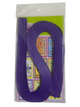 קווילינג- מגזרות נייר לגילגול נייר- צבע סגול