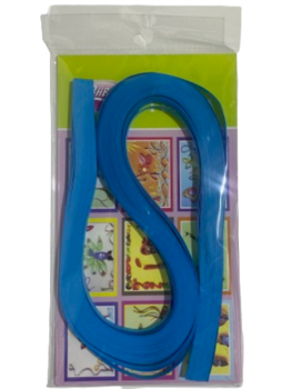 קווילינג- מגזרות נייר לגילגול נייר- צבע תכלת