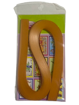 קווילינג- מגזרות נייר לגילגול נייר- צבע כתום