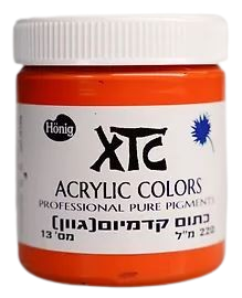 צבעי אקריליק XTC כתום_קדמיום_13