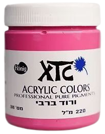 צבעי אקריליק XTC ורוד_ברבי_38