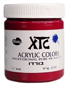 צבעי אקריליק XTC בורדו_17