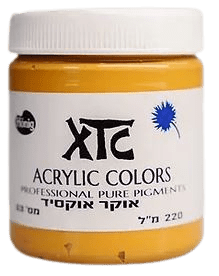 צבעי אקריליק XTC אוקר_אוקסיד_03