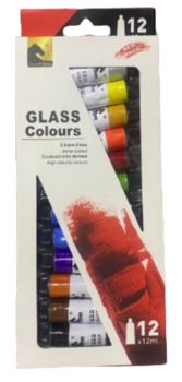 סט צבעי זכוכית איכותי