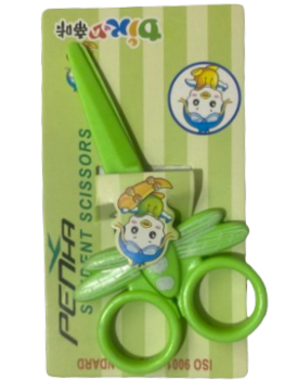 מספריים מפלסטיק לגזירה ראשונה לילדים קטנים- כ-12 ס"מ -(13)