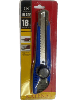 סכין יפנית איכותי עם גלגלת 18 מ"מ -(19)