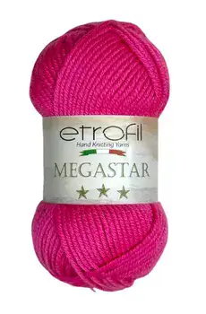 MEGASTAR- צמר מגהסטאר (במבצע)-308 ורוד זוהר