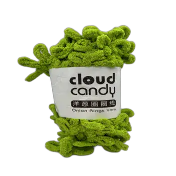 צמר לולאות נעים במיוחד בצבע- ירוק