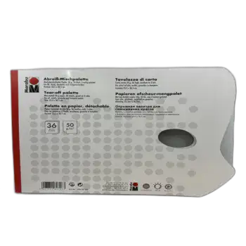 פלטה לצבעים חד פעמית