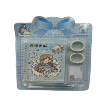 ערכה חוברת עט וואשי טיפ- בצבע כחול