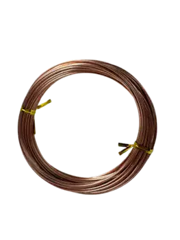 חוט מתכת 1.5 מ"מ - בצבע נחושת בהיר