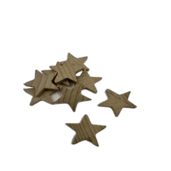 שקית כוכבים מעץ ליצירה וקישוט