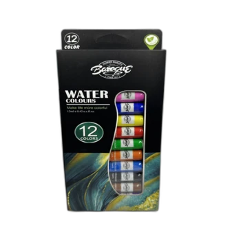 מבצע-סט 12 צבעי מים בשפורפרות