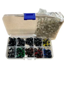 קופסאת עיניים בטיחותיות לבובות צבעוני