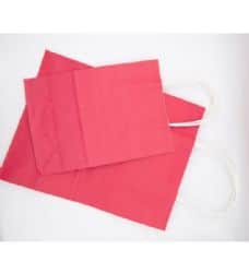 חבילת שקיות מתנה אדום- קטן- 15X8X21