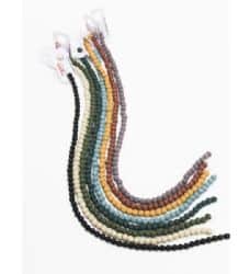 אבני חן- לבה בצבעים שונים מידה 6