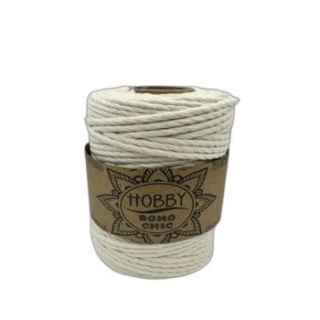 חוט מקרמה בוהו-שיק בצבע- טבעי (702-2)