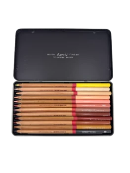 סט עפרונות רישום בגווני גוף של חברת מרקו