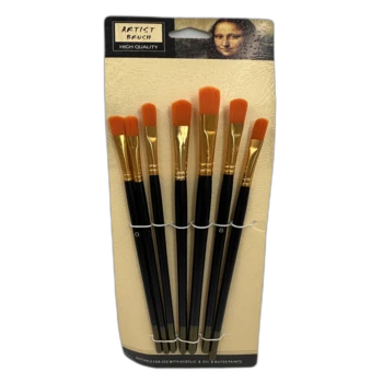 סט מכחולים מעוגל