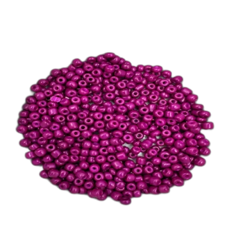 שקית חרוזי ונציה מידה 6 בצבע-פוקסיה G-