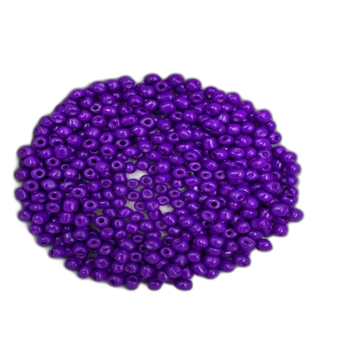 שקית חרוזי ונציה מידה 6 בצבע- סגול G-