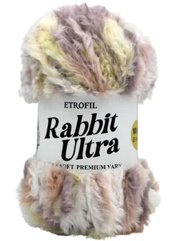 Rabbit Ultra- צמר פרווה מחליף צבעים- T047