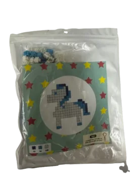 ערכה להכנת דמות מלוגו למחזיק מפתחות- חד קרן