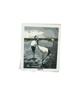 ערכה ליצירה- ציור במספרים על קנווס 40X30- חסידה 6855