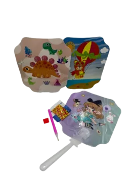 הכנת מניפה משיבוץ יהלומים- לפי דגם