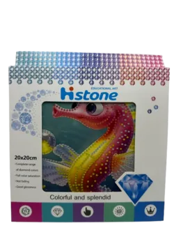 הכנת תמונת שיבוץ יהלומים 20X20- סוס ים