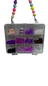 קופסאת חריזה מתוקה בצבע סגול