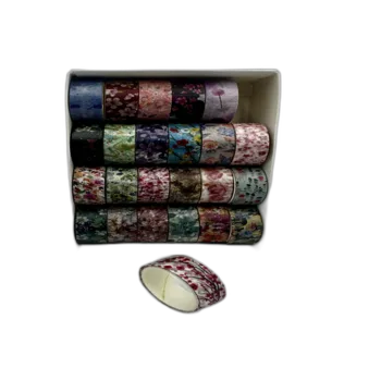 סט 24 וואשי טיפ פרחים מטורפים