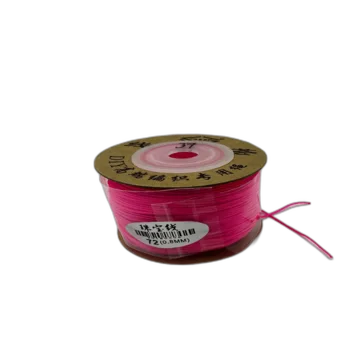 חוט מקרמה לתכשיטים- ורוד זוהר- (37)- במבצע