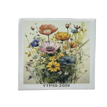ערכה ליצירה- ציור במספרים על קנווס 40X30- שדה פרחים