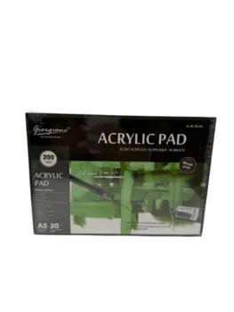 ACRYLIC PAD- 200G בלוק לצבעי אקריל A5