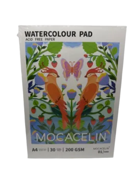 WATERCOLOUR PAD- בלוק לצבעי מים 200 גרם A4