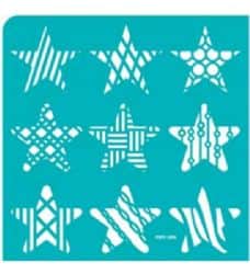 שבלונה דביקה רב פעמי- כוכבים שונים