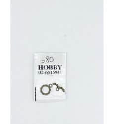 סוגר עגול פרח- ירוק