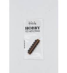 סוגר מקל 6 חורים אדום